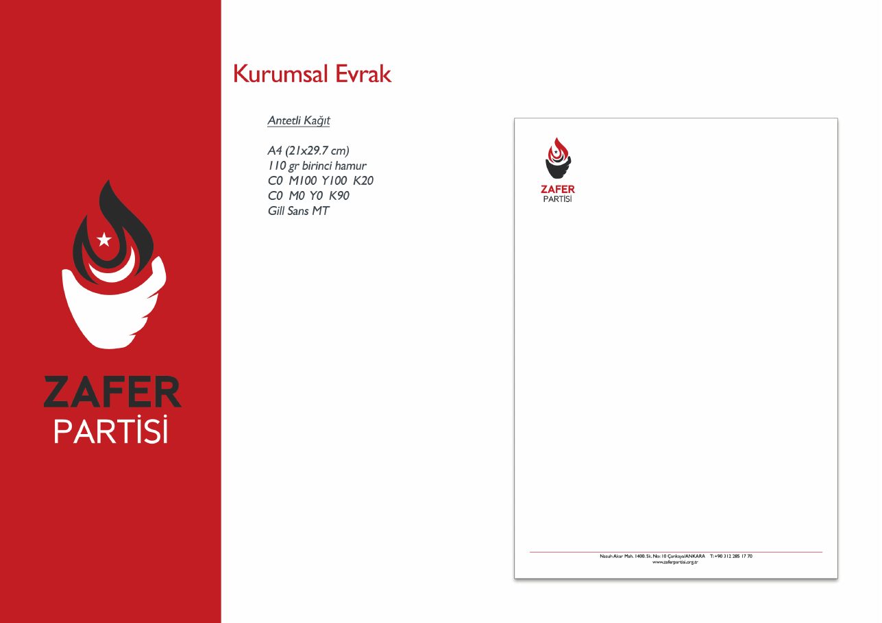 Antetli Kağıt · A4 · 110 gr birinci hamur