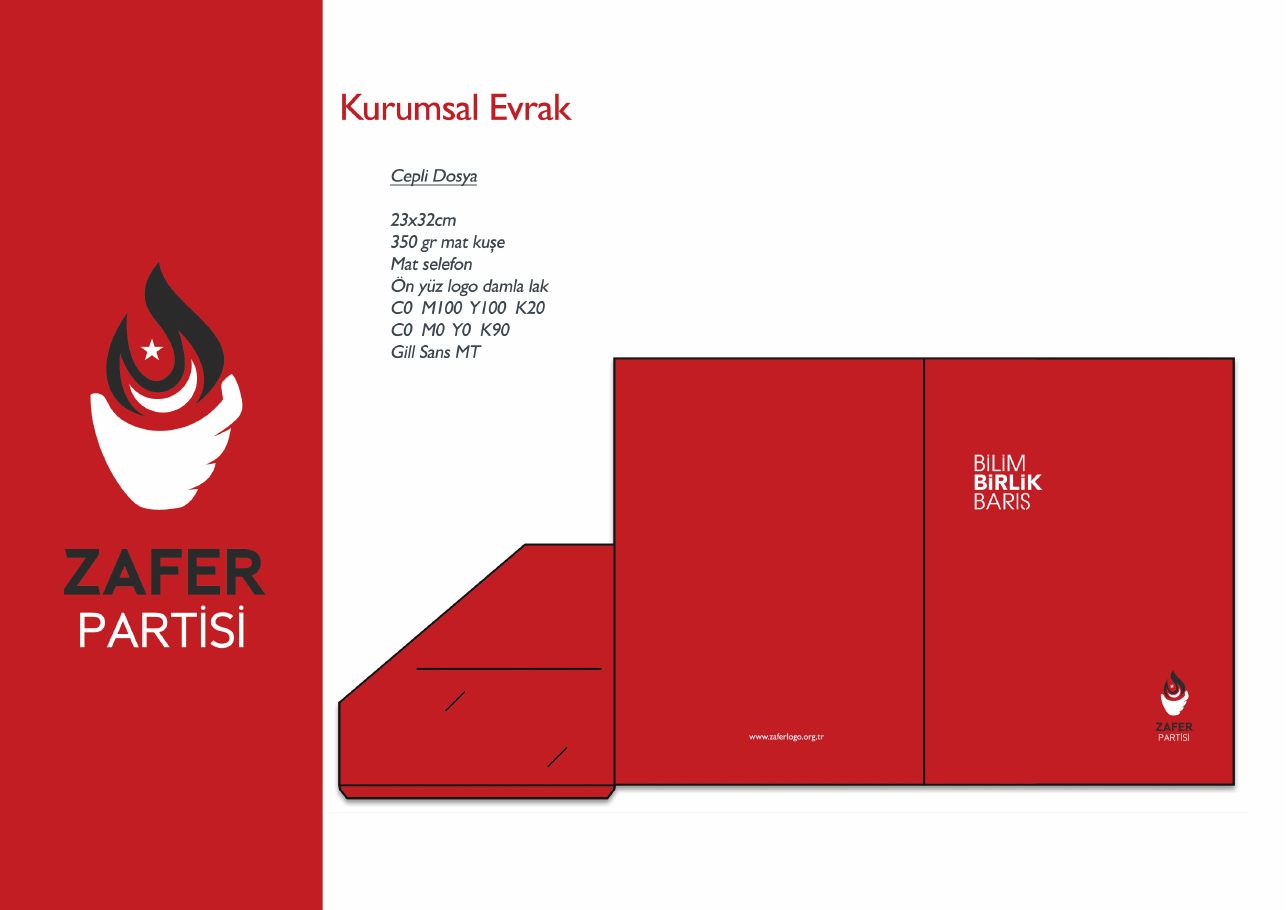 Cepli Dosya · 23×32 cm · 350 gr mat kuşe